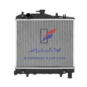رادياتور پرايد گرمسيري آلومينيومي ( پرلوله ) کوشش رادیاتور کد 4101630011